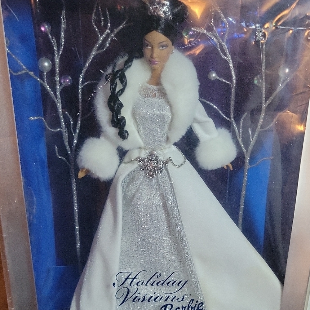 Holiday Visions Barbie Doll | 2003 Special Edition | African American | Winter